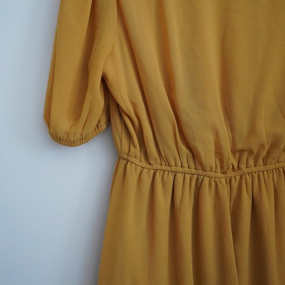 Mustard dress - Picture 4 of 12